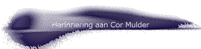 Herinnering aan Cor Mulder